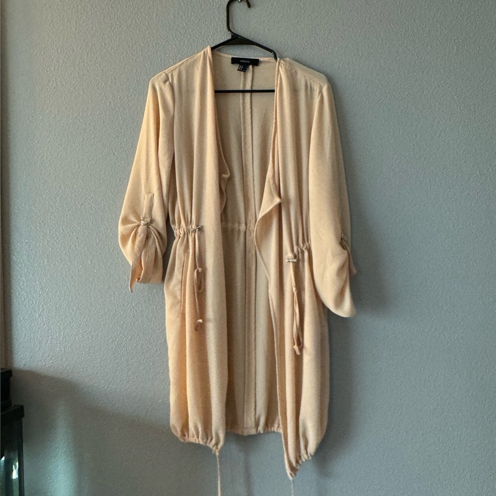 Forever 21 trench style coat